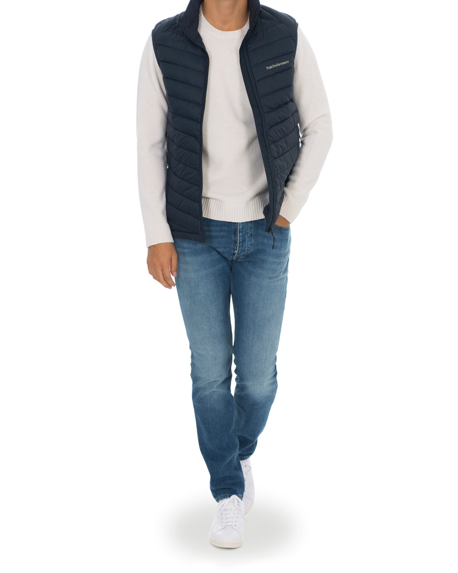 Homme | Manteaux Et Vestes | Peak Performance | Frost Down Vest Blue Shadow