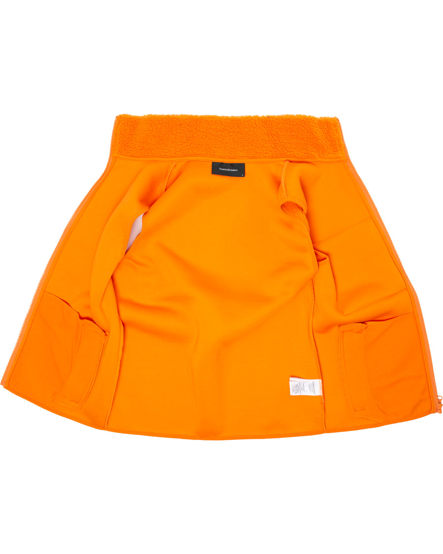Homme | Manteaux Et Vestes | Peak Performance | Fleece Vest Orange
