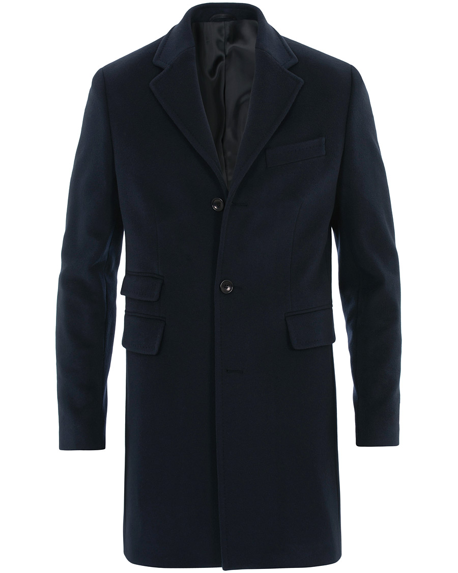 Homme | Manteaux Et Vestes | Morris | Wesley Wool/Cashmere Coat Navy