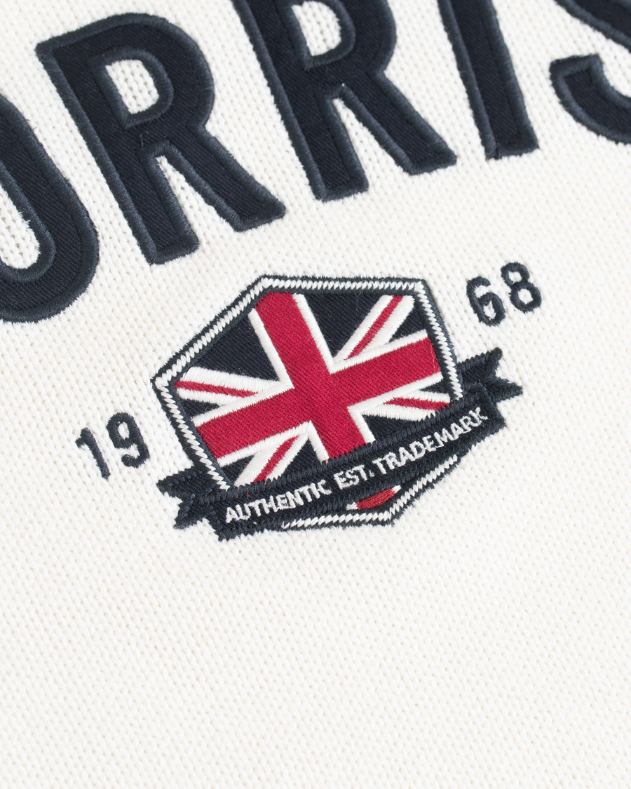 Homme | Pulls Et Tricots | Morris | Benton Knitted Crew Neck White