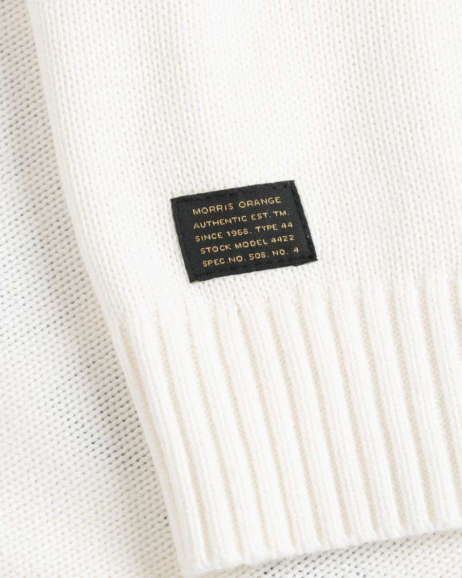 Homme | Pulls Et Tricots | Morris | Benton Knitted Crew Neck White