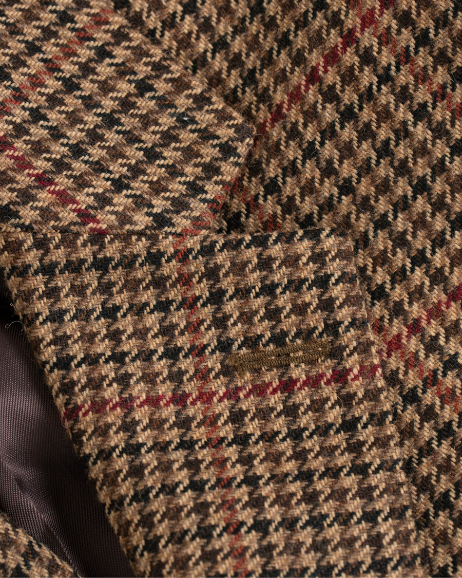 Heren | Blazers | Morris | Strafford Tweed Check Blazer Brown