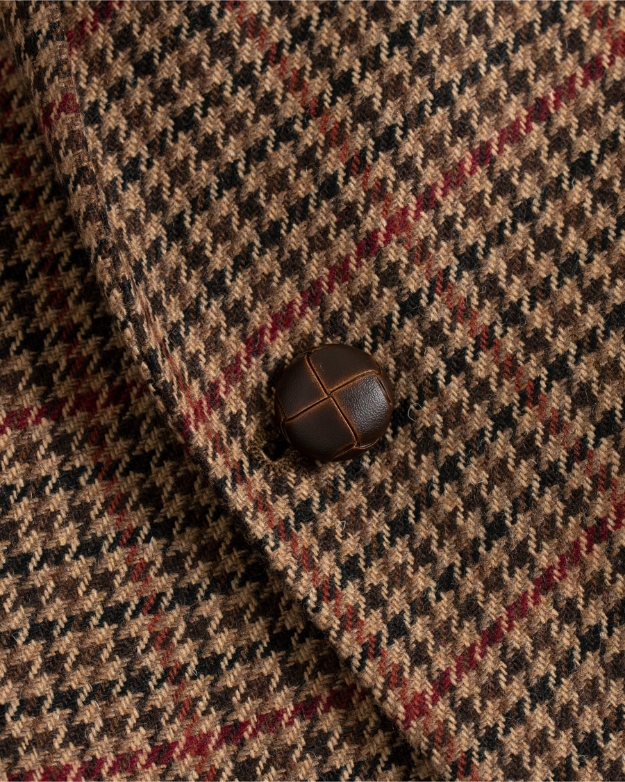Heren | Blazers | Morris | Strafford Tweed Check Blazer Brown