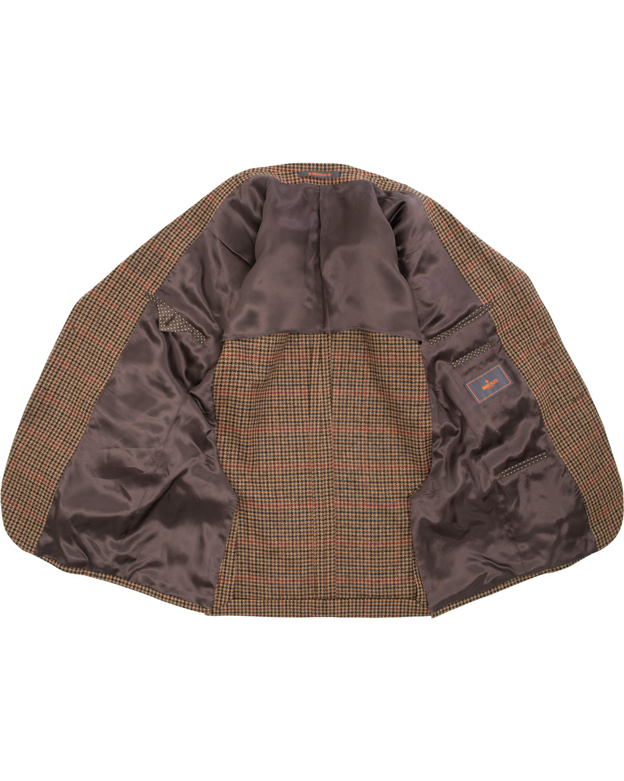 Heren | Blazers | Morris | Strafford Tweed Check Blazer Brown