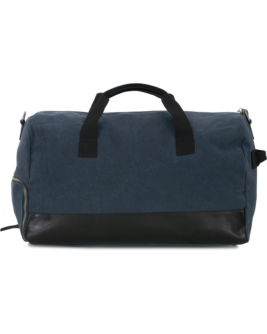 Homme | Morris Miller Canvas Weekendbag Navy/black | Morris | Miller Canvas Weekendbag Navy/black