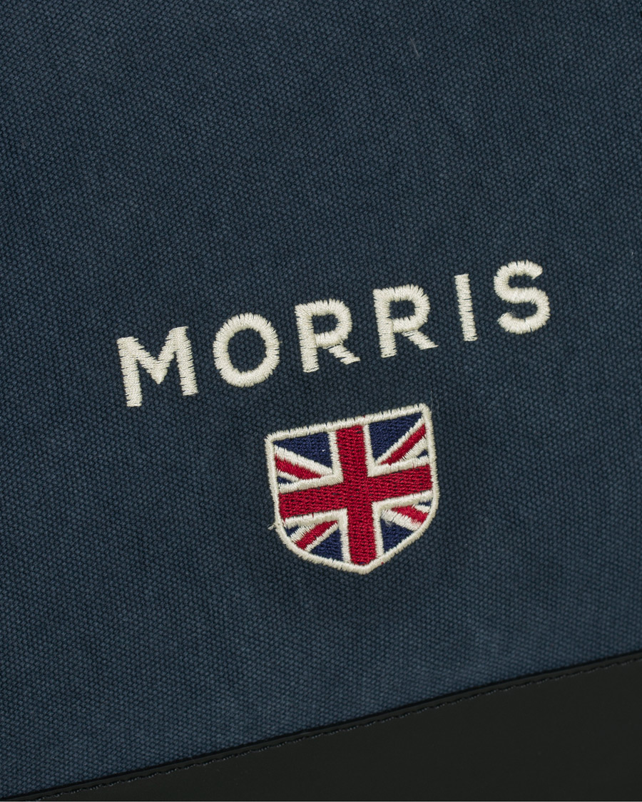 Homme | Morris Miller Canvas Weekendbag Navy/black | Morris | Miller Canvas Weekendbag Navy/black