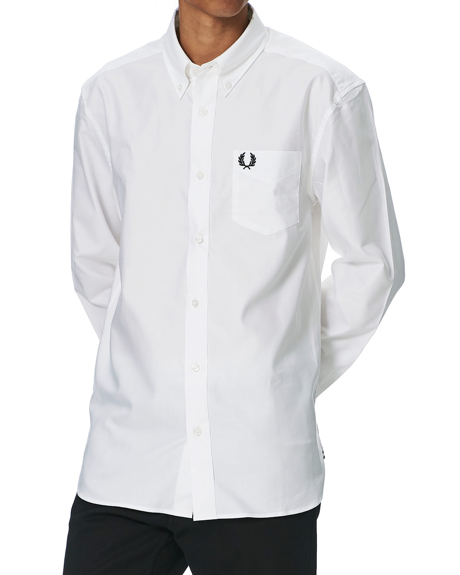 Homme | Chemises | Fred Perry | Classic Oxford Shirt White