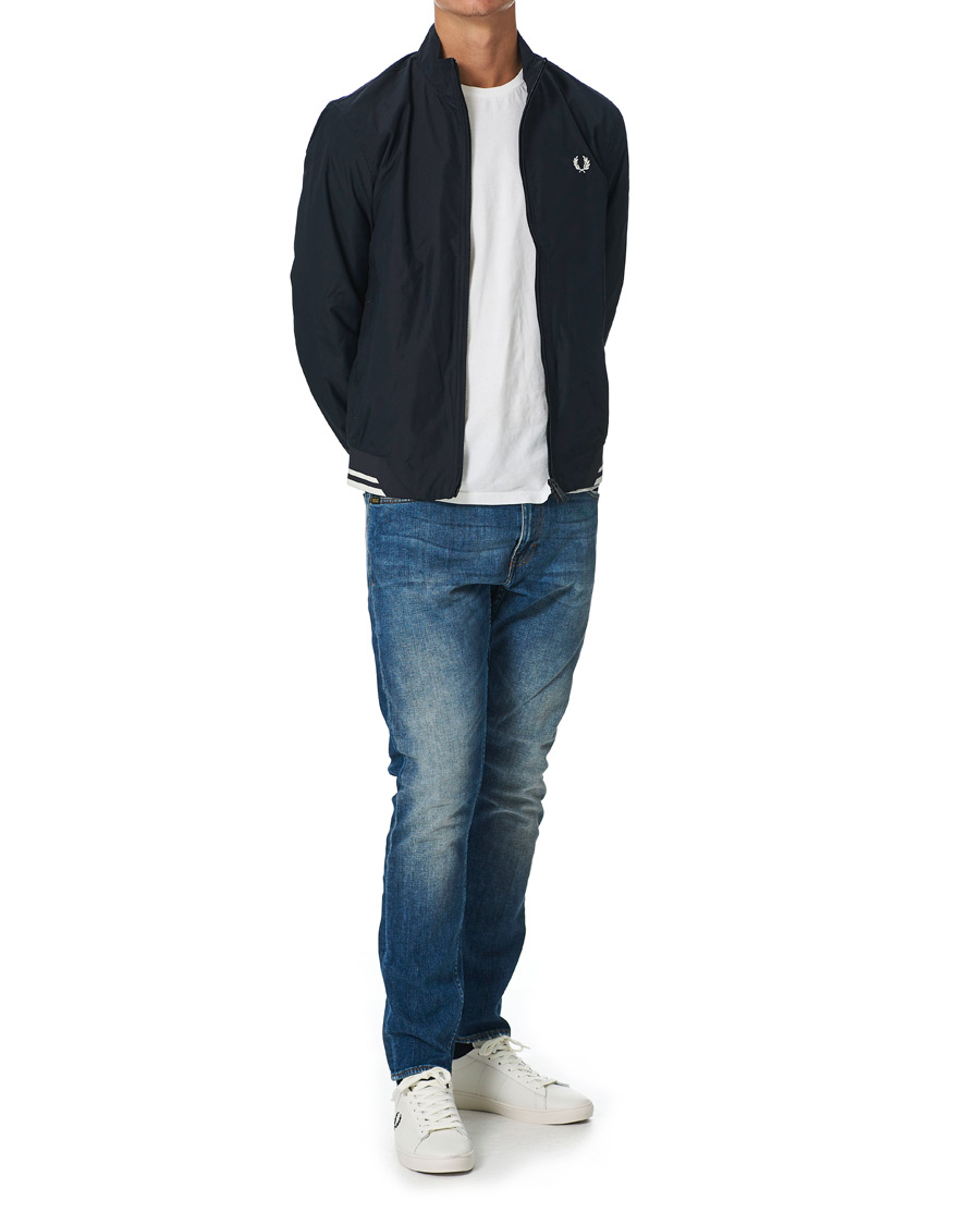 Homme | Manteaux Et Vestes | Fred Perry | Twin Tip Sports Jacket Navy