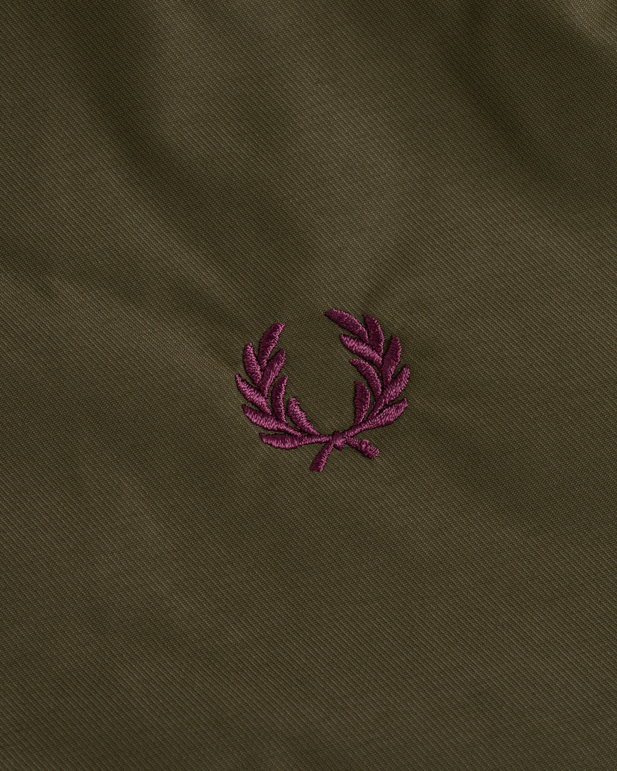 Homme | Manteaux Et Vestes | Fred Perry | Twin Tip Sports Jacket Green