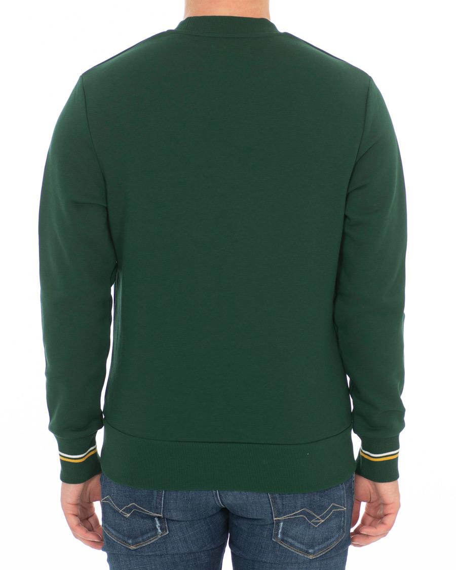 Homme | Pulls Et Tricots | Fred Perry | Crew Neck Sweatshirt Green