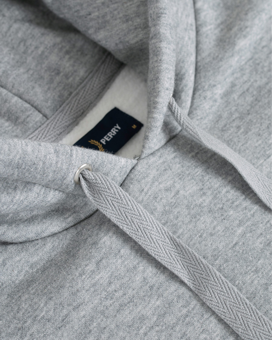 Homme | Pulls Et Tricots | Fred Perry | Graphic Hooded Sweatshirt Steel Marl