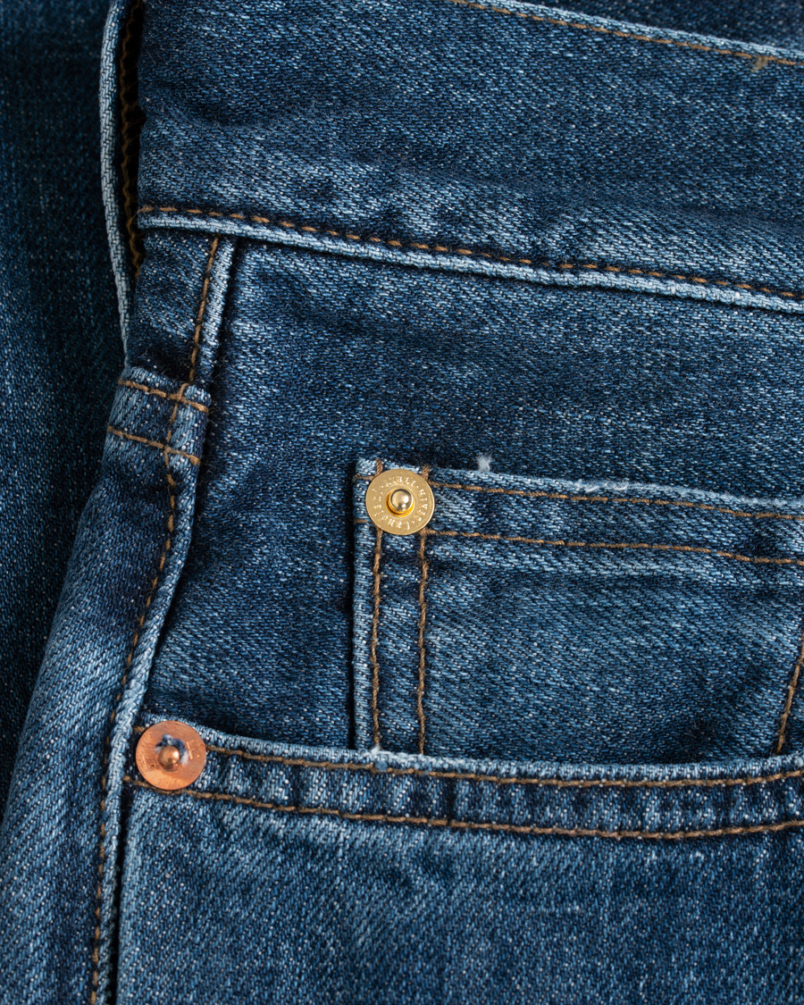 Homme | Jeans | C.O.F. Studio | M3 Regular Tapered Fit Selvedge Jeans Classic Worn