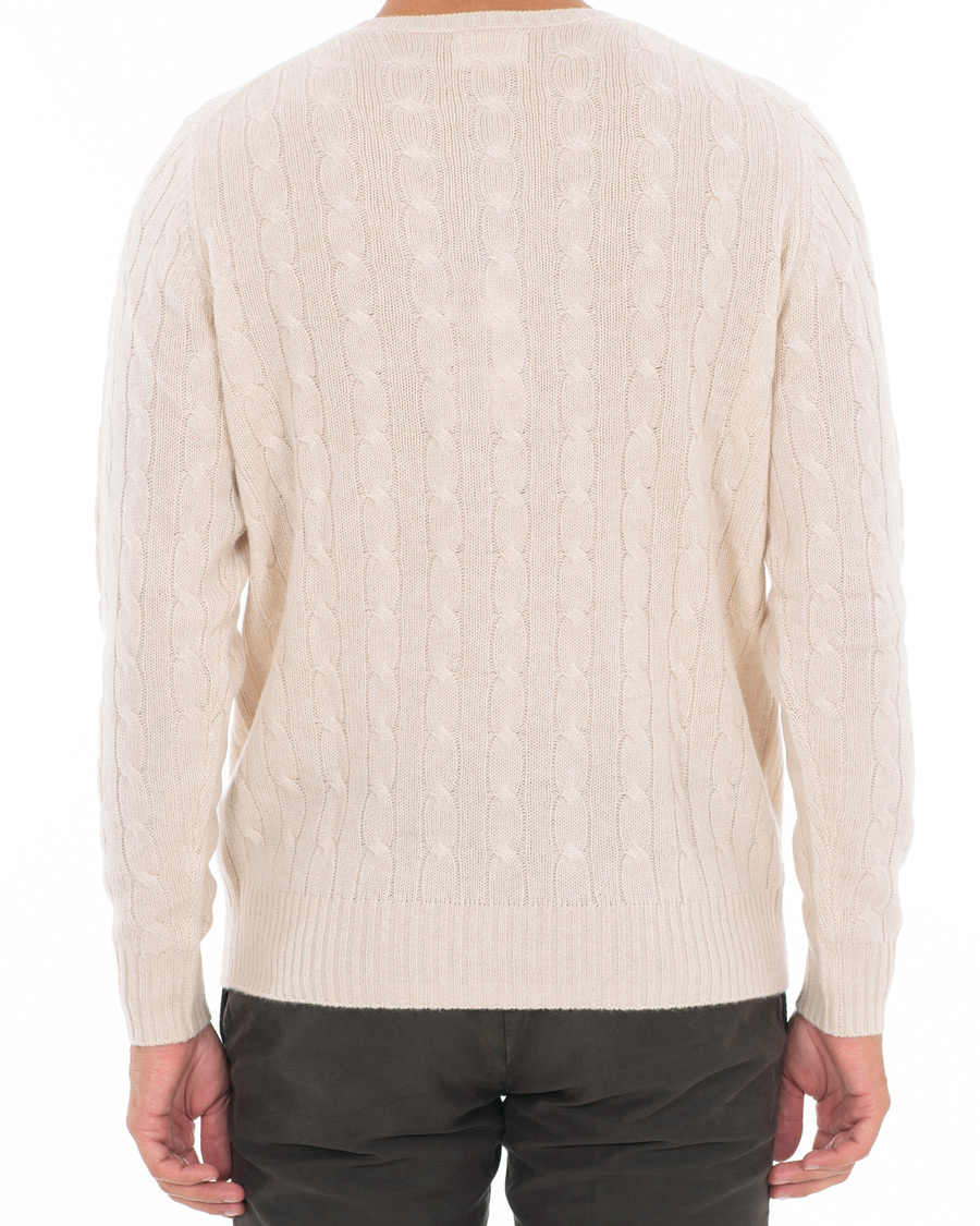 Homme | Pulls Et Tricots | Soft Goat | Cashmere Cable Beige