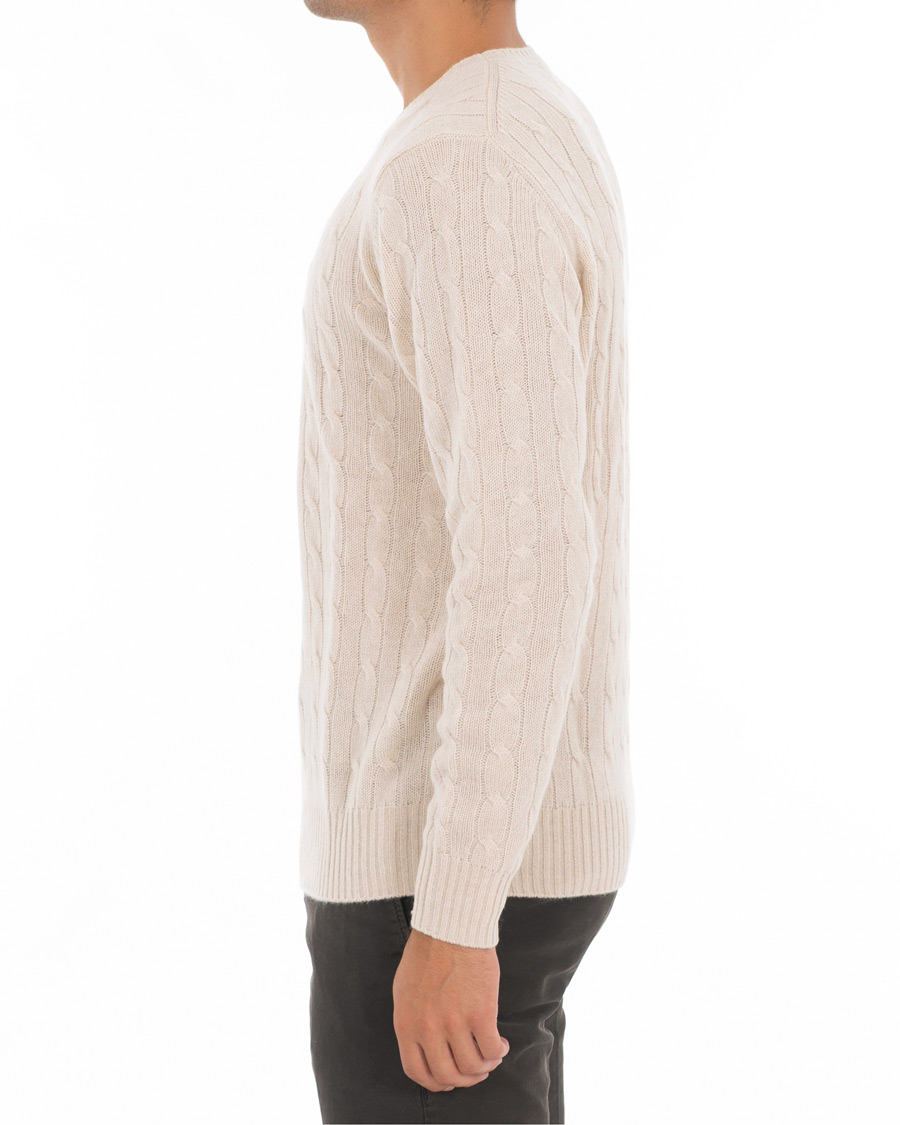Homme | Pulls Et Tricots | Soft Goat | Cashmere Cable Beige