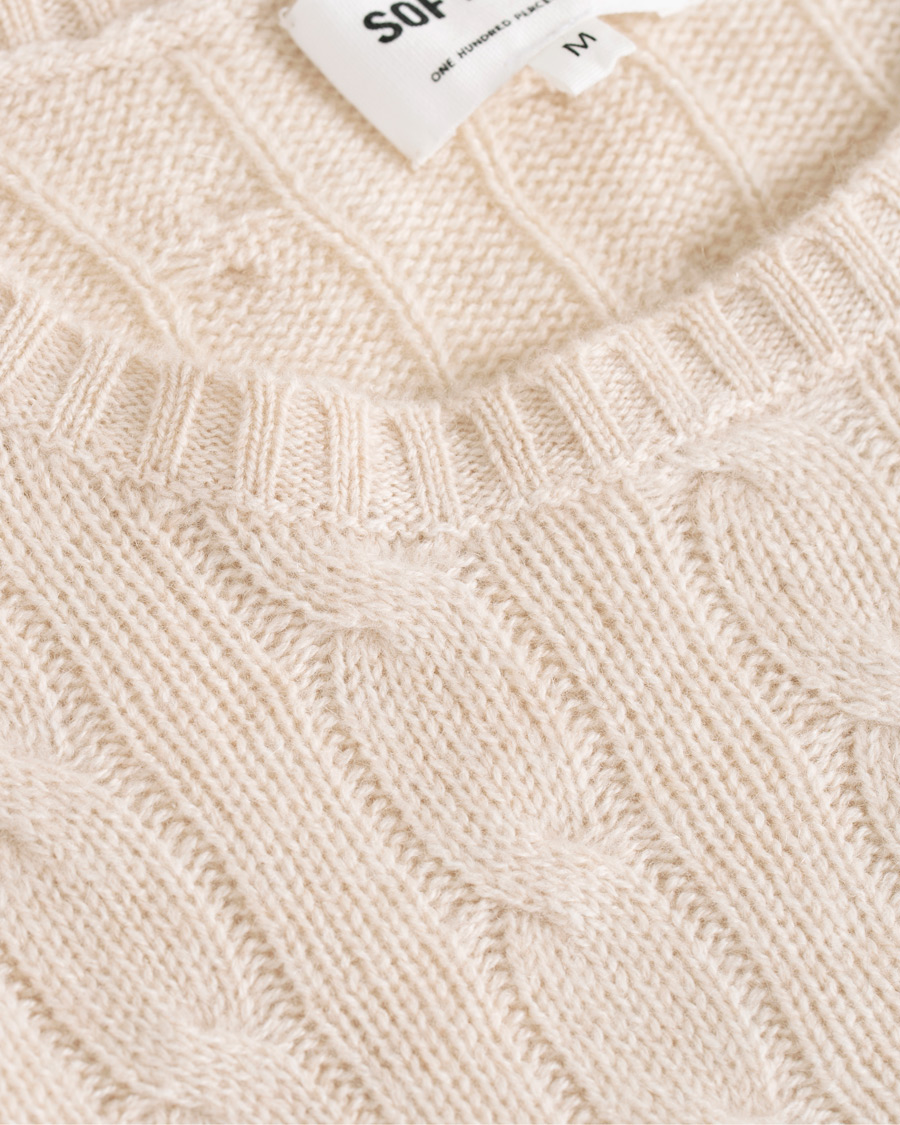 Homme | Pulls Et Tricots | Soft Goat | Cashmere Cable Beige