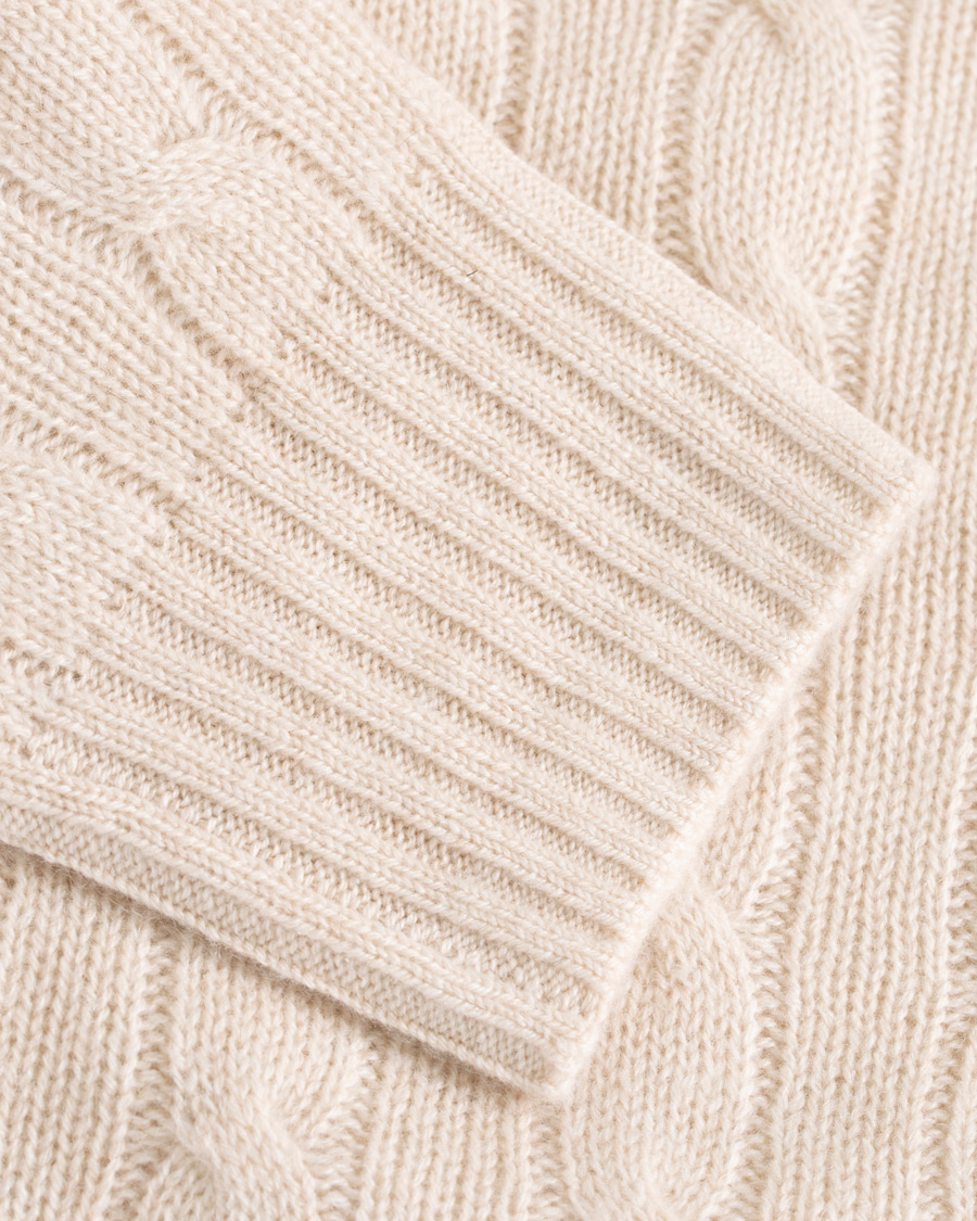 Homme | Pulls Et Tricots | Soft Goat | Cashmere Cable Beige