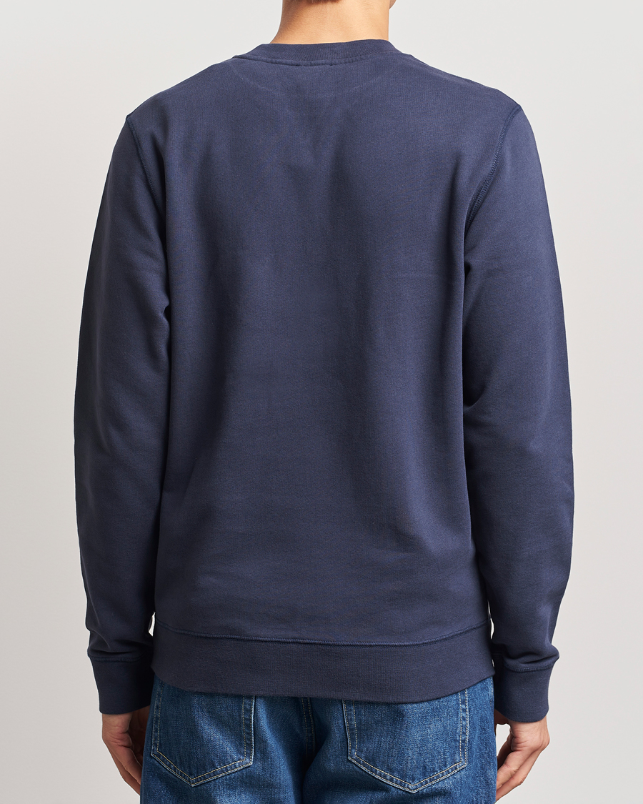 Heren | Truien | Sunspel | Loopback Sweatshirt Navy