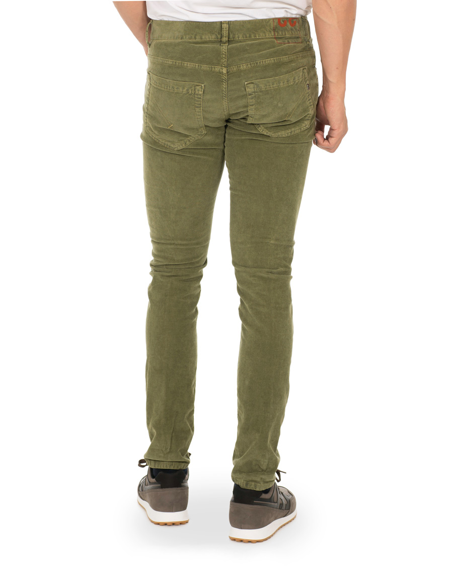 Homme | Pantalons | Dondup | George Corduroy Trousers Green