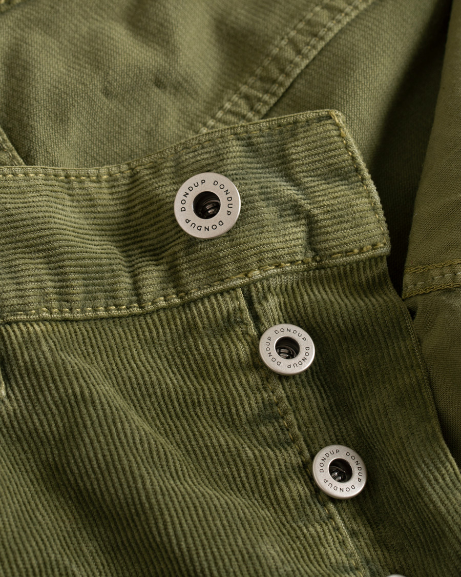 Homme | Pantalons | Dondup | George Corduroy Trousers Green