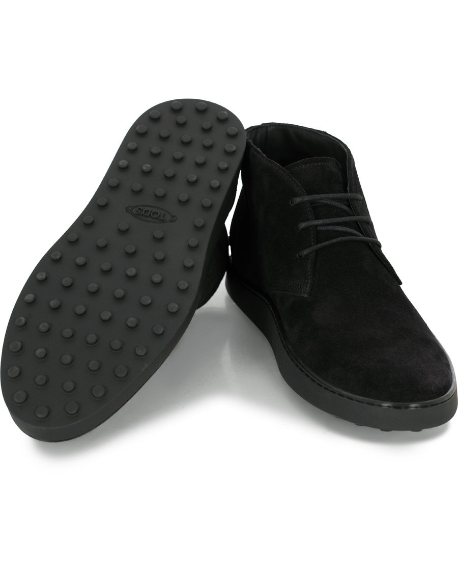 Homme | Tod's Polacco Casetta Chukka Boot Black Suede | Tod's | Polacco Casetta Chukka Boot Black Suede