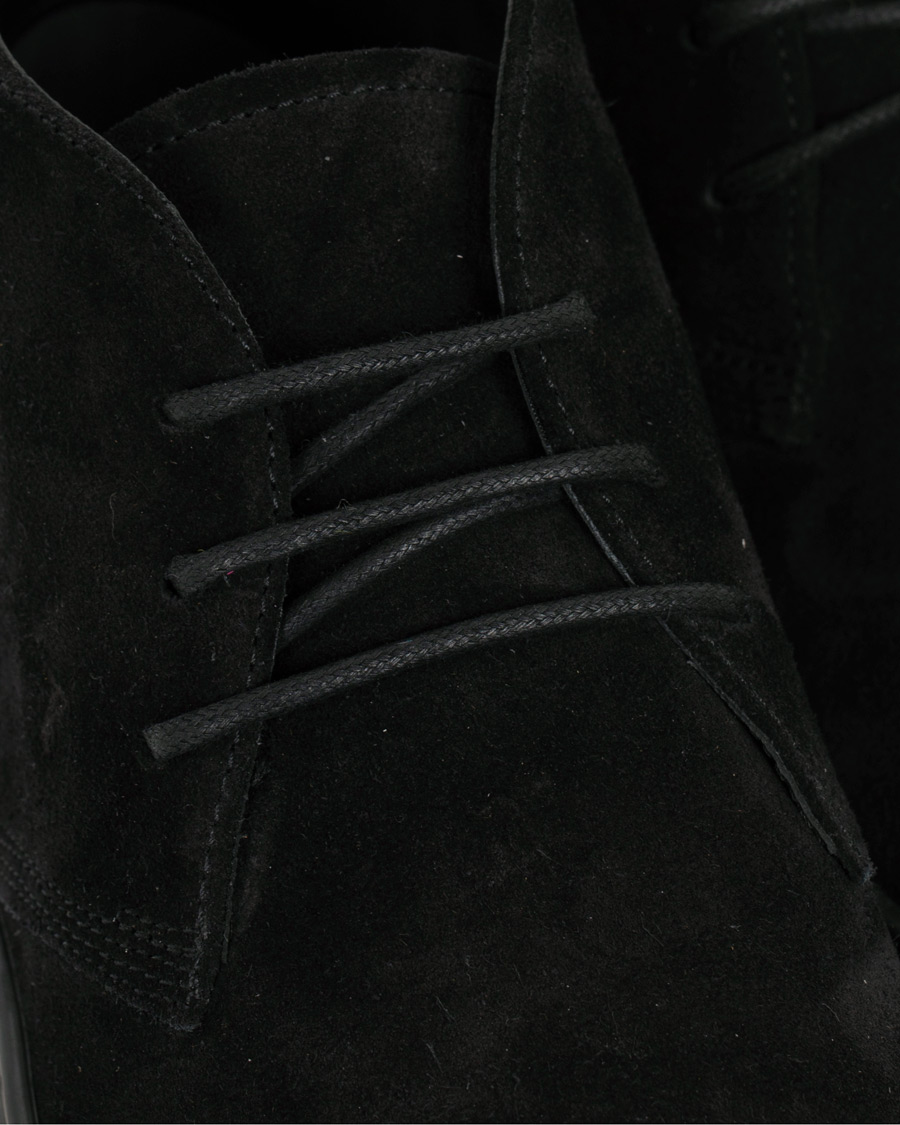 Homme | Tod's Polacco Casetta Chukka Boot Black Suede | Tod's | Polacco Casetta Chukka Boot Black Suede
