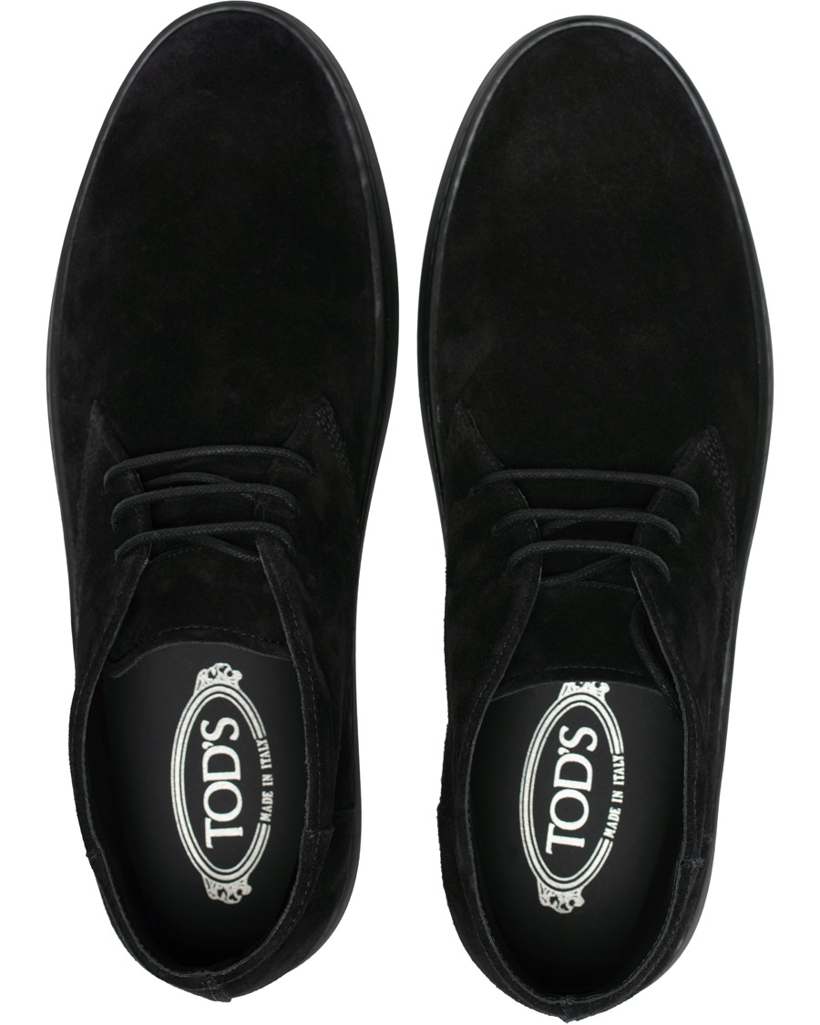 Homme | Tod's Polacco Casetta Chukka Boot Black Suede | Tod's | Polacco Casetta Chukka Boot Black Suede