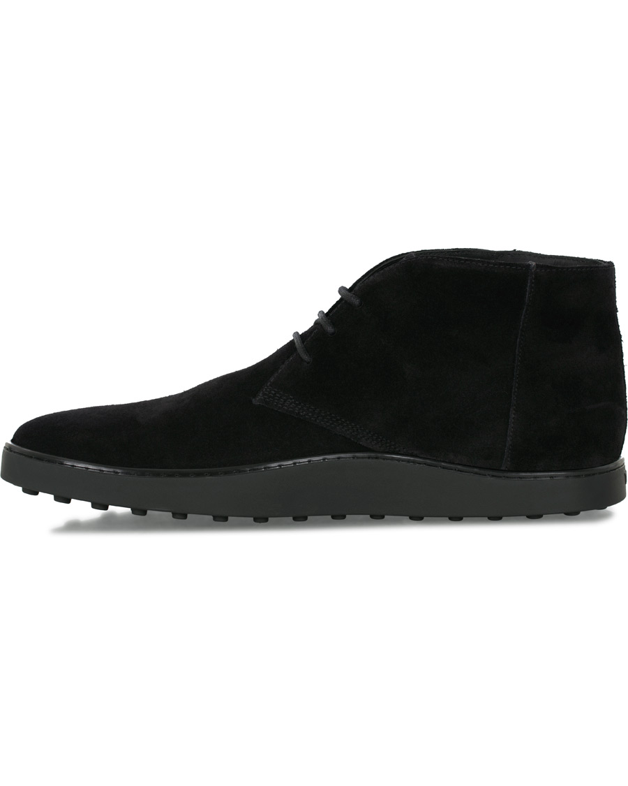 Homme | Tod's Polacco Casetta Chukka Boot Black Suede | Tod's | Polacco Casetta Chukka Boot Black Suede