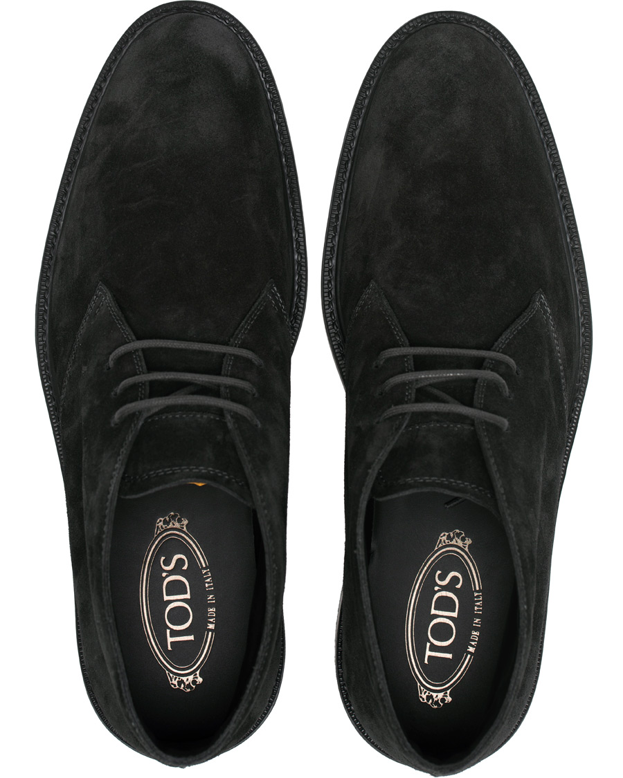 Heren | Tod's Desert Boot Dark Grey Suede | Tod's | Desert Boot Dark Grey Suede
