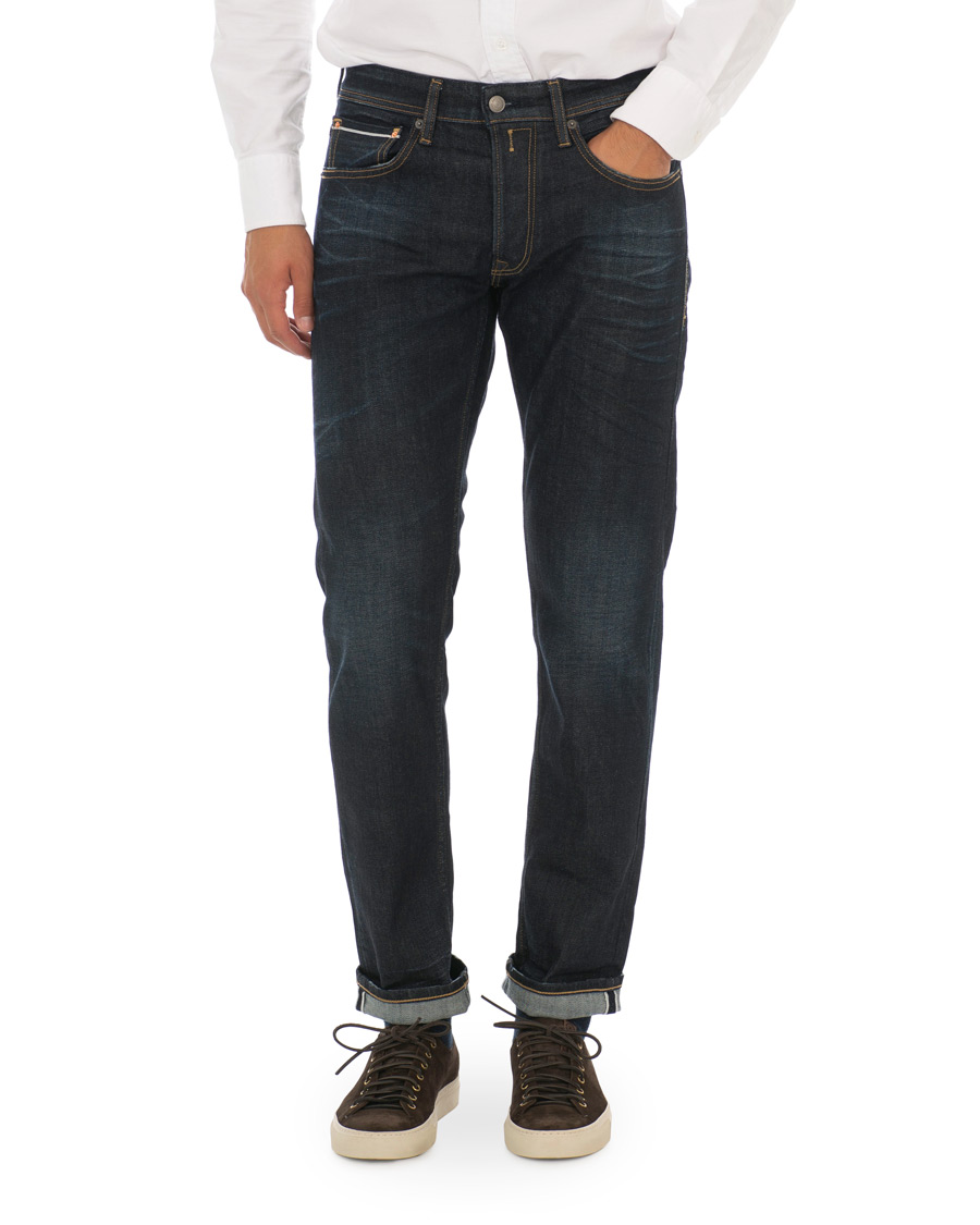 Homme | Jeans | Replay | Groover Stretch Selvedge Jeans Dark Blue