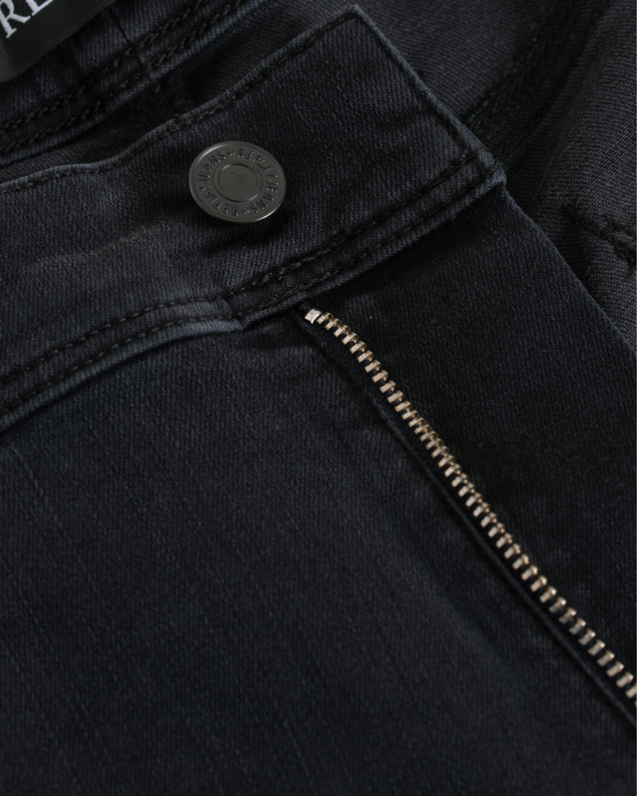 Heren | Jeans | Replay | Anbass Hyperflex Jeans Black