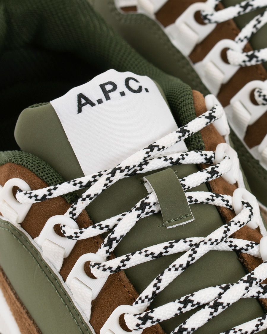 Homme | A.P.C. Jay Sneaker Khaki Green | A.P.C. | Jay Sneaker Khaki Green