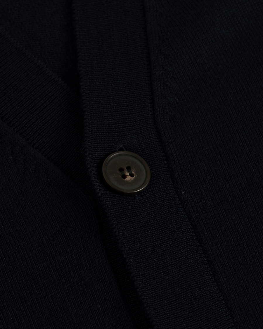 Homme | Pulls Et Tricots | A.P.C. | Samuel Merino Cardigan Dark Navy