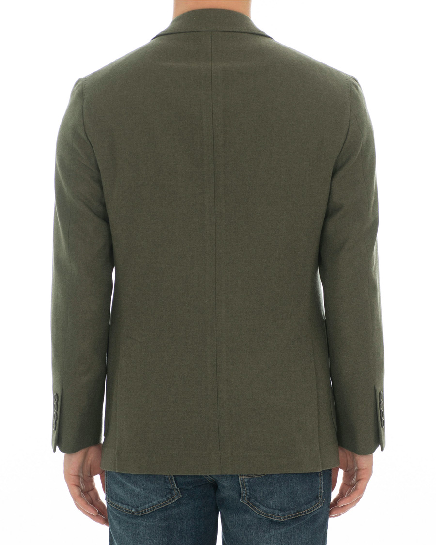 Homme | Blazers | Brunello Cucinelli | Cashmere Blend Patch Pocket Blazer Green