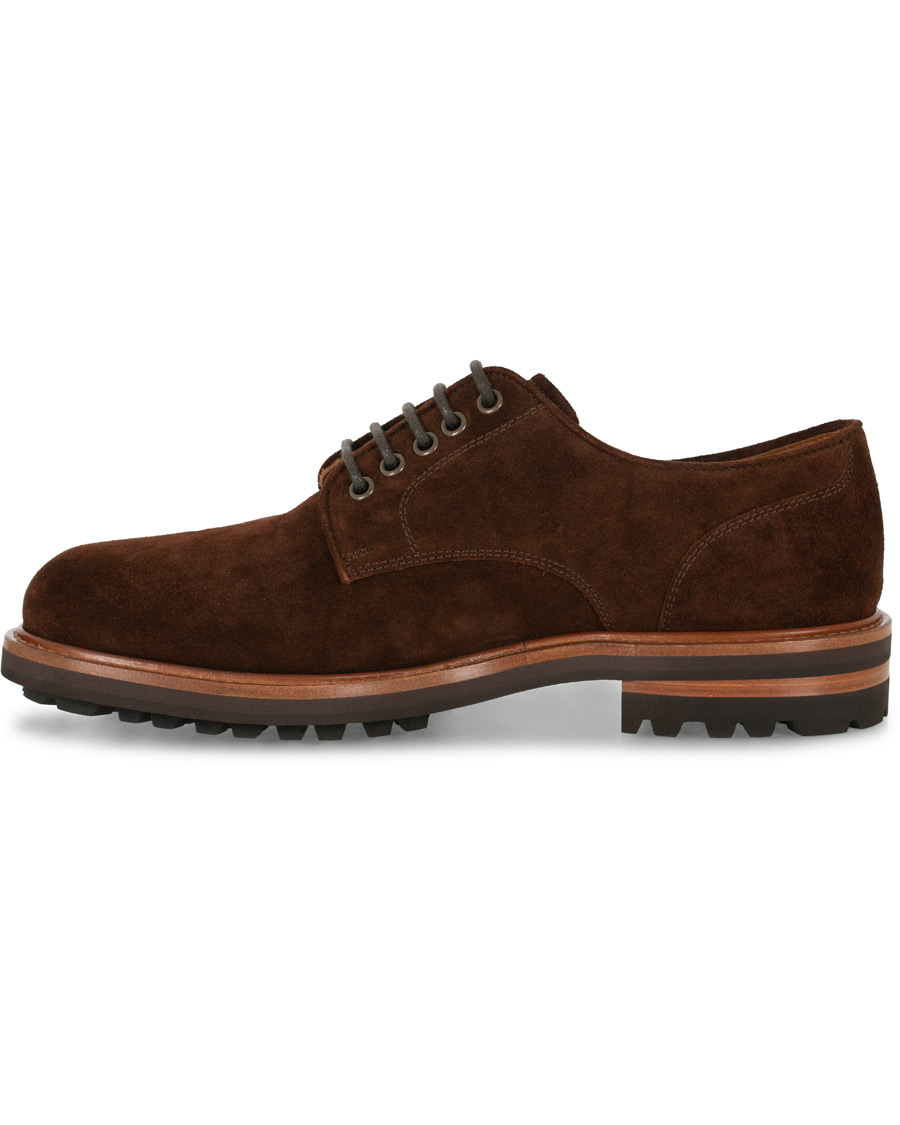Homme | Brunello Cucinelli Plain Toe Derby Brown Suede | Brunello Cucinelli | Plain Toe Derby Brown Suede
