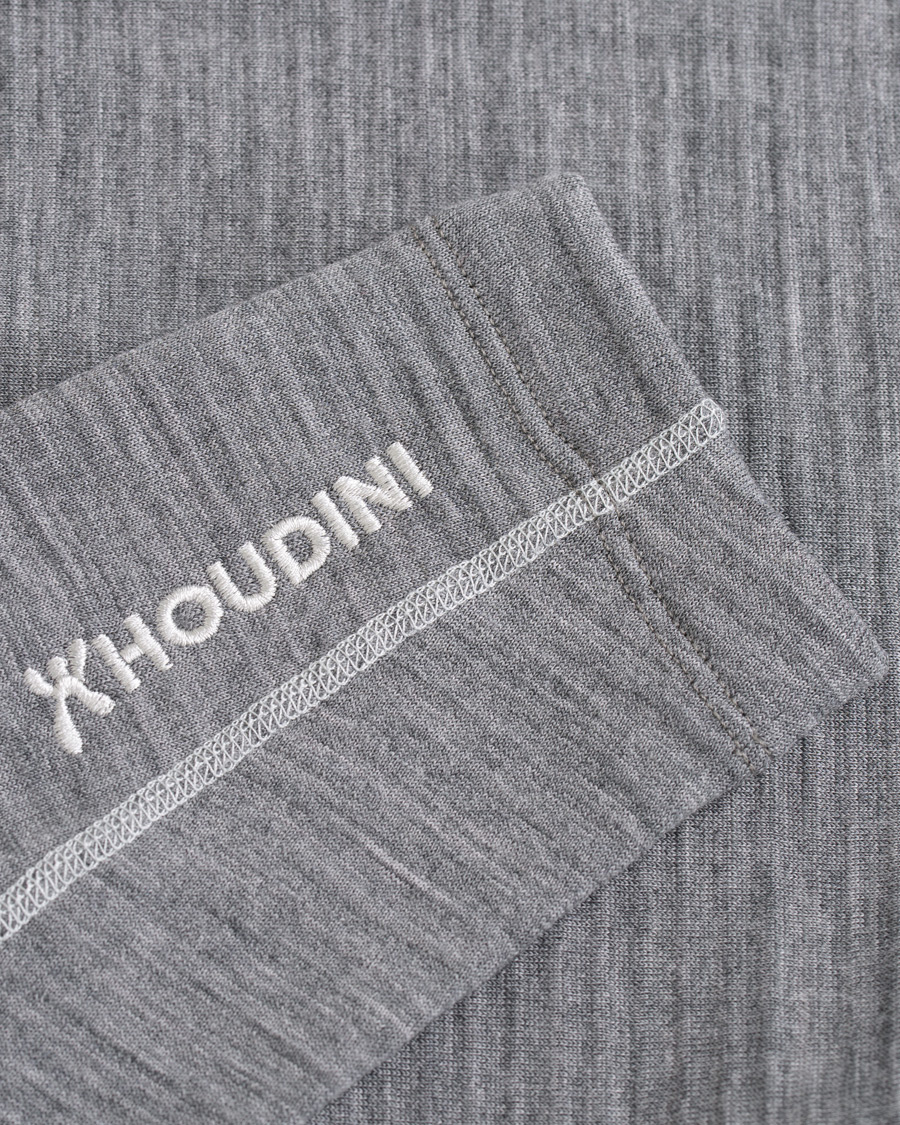 Homme | Pulls Et Tricots | Houdini | Wooler Halfzip College Grey/Haze