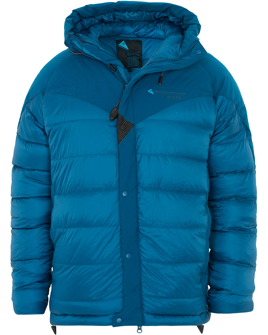 Heren | Jassen | Klättermusen | Bore 2.0 Mountain Expedition Down Jacket Blue Sapphire