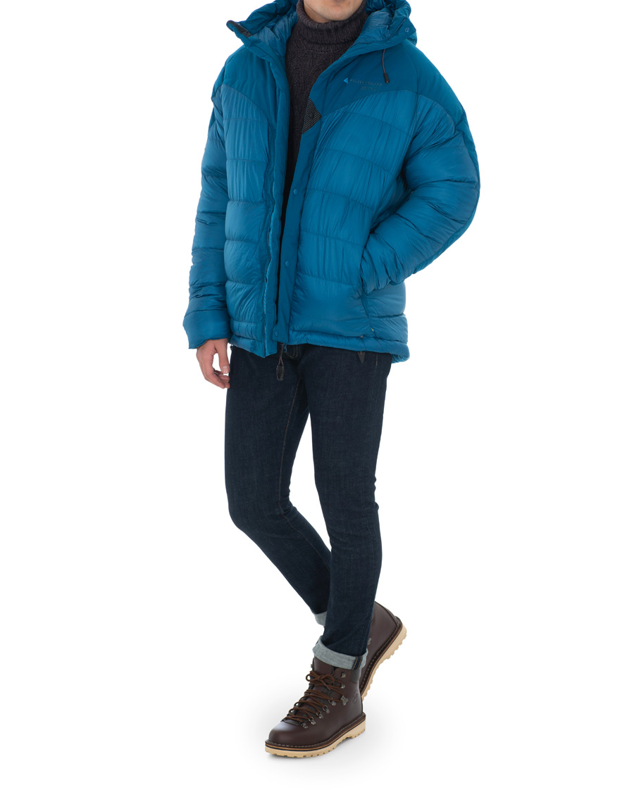 Heren | Jassen | Klättermusen | Bore 2.0 Mountain Expedition Down Jacket Blue Sapphire