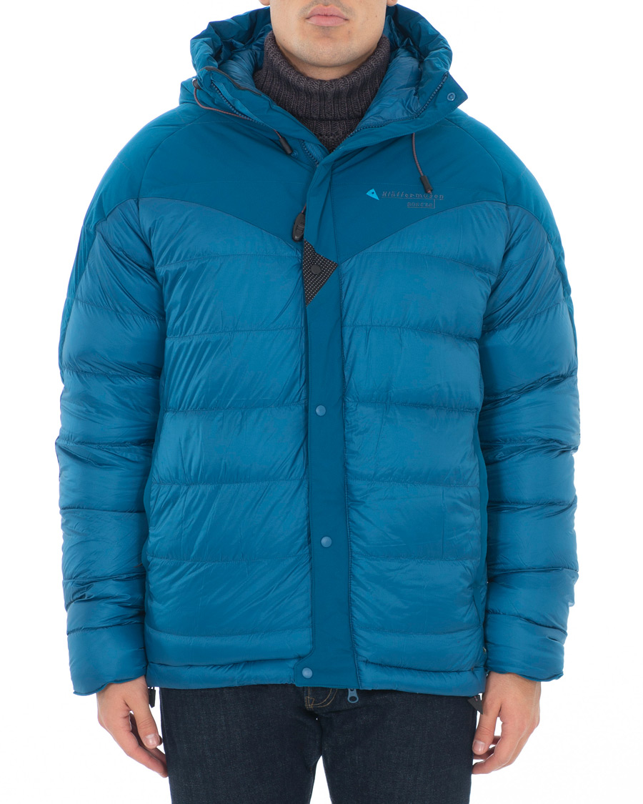 Heren | Jassen | Klättermusen | Bore 2.0 Mountain Expedition Down Jacket Blue Sapphire
