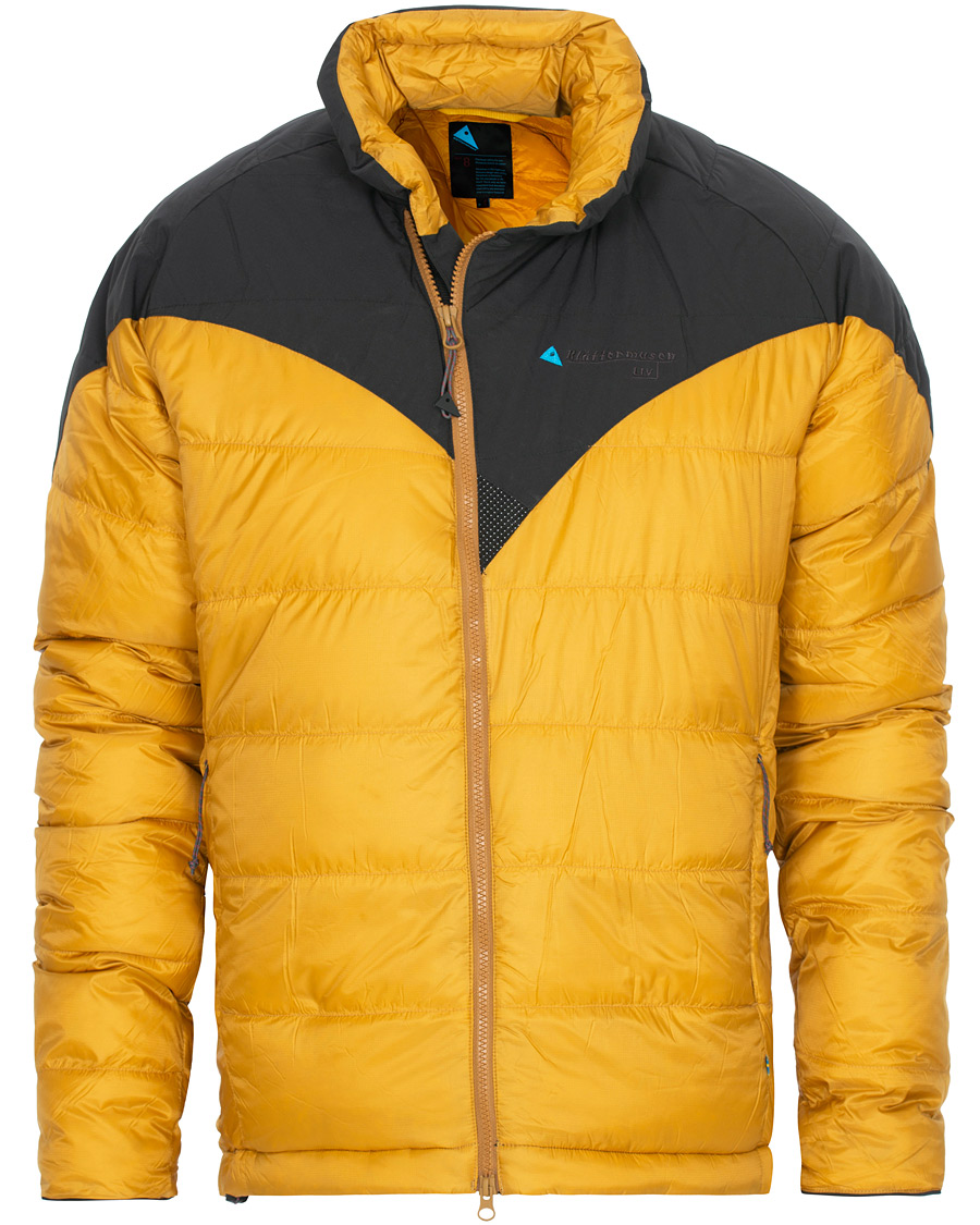 Homme | Manteaux Et Vestes | Klättermusen | Liv Mountain Down Jacket Honey/Raven