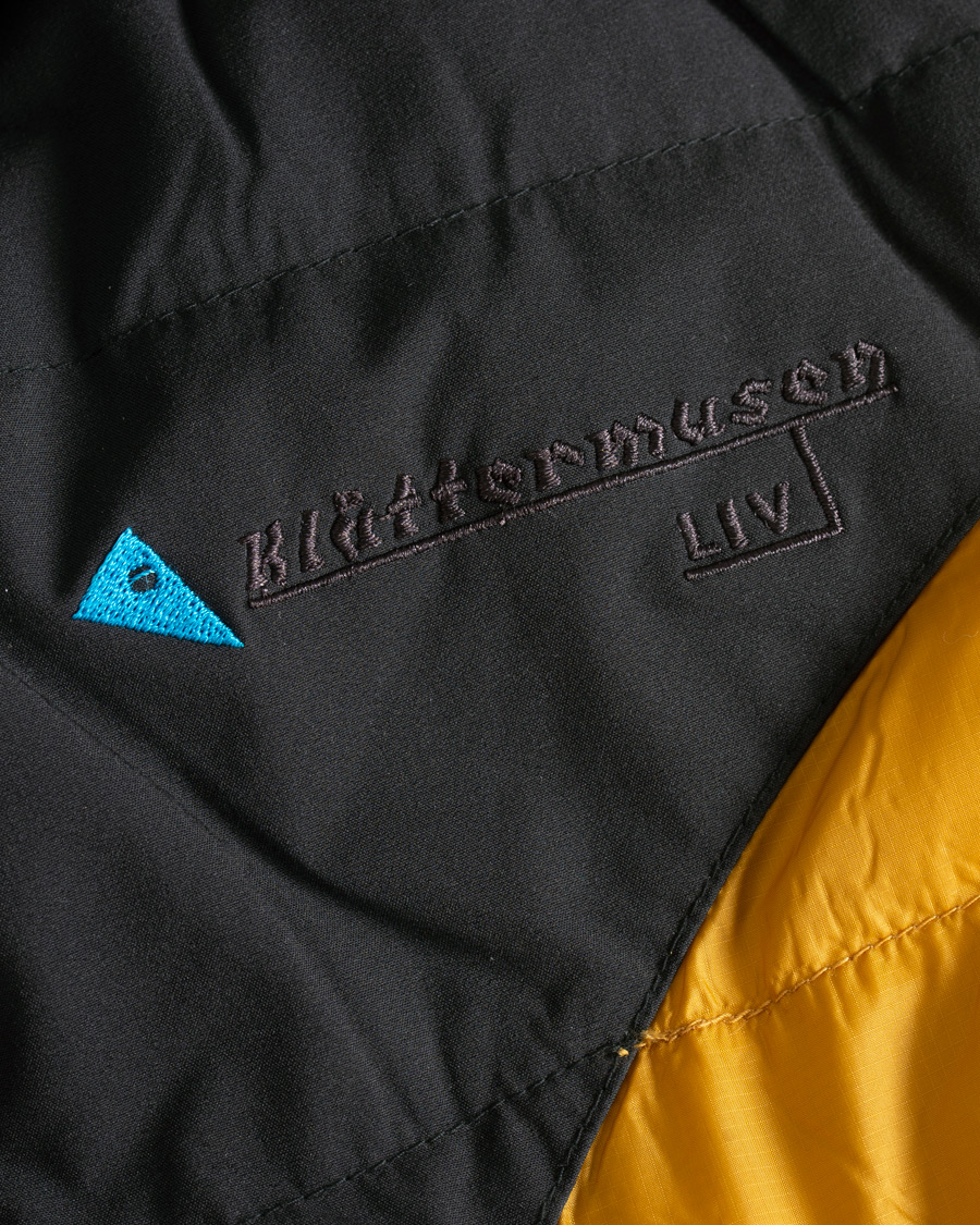 Homme | Manteaux Et Vestes | Klättermusen | Liv Mountain Down Jacket Honey/Raven