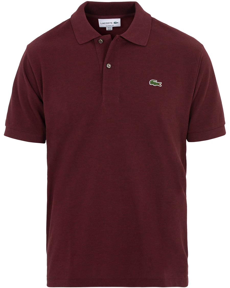 Heren | Polo's | Lacoste | Original Polo Melange Piké Vine Chine