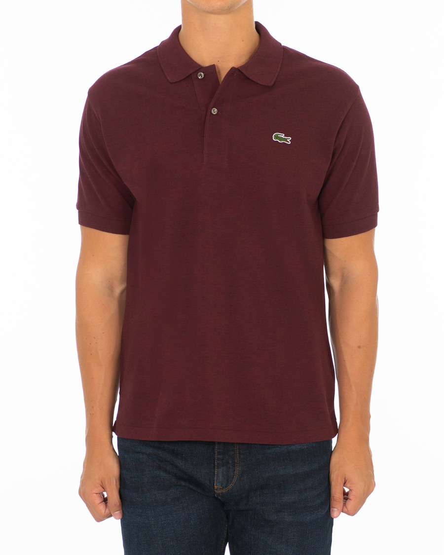 Heren | Polo's | Lacoste | Original Polo Melange Piké Vine Chine