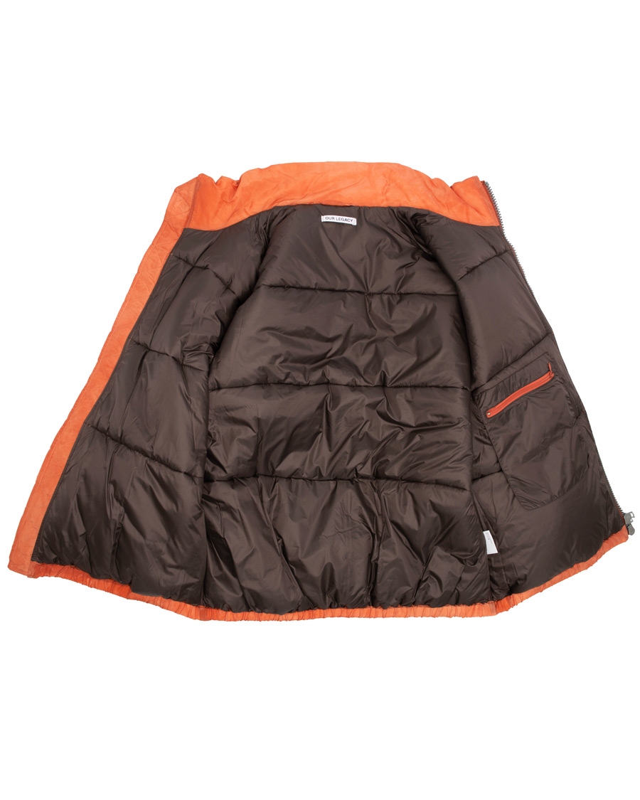 Homme | Manteaux Et Vestes | Our Legacy | Walrus Puffa Jacket Rust
