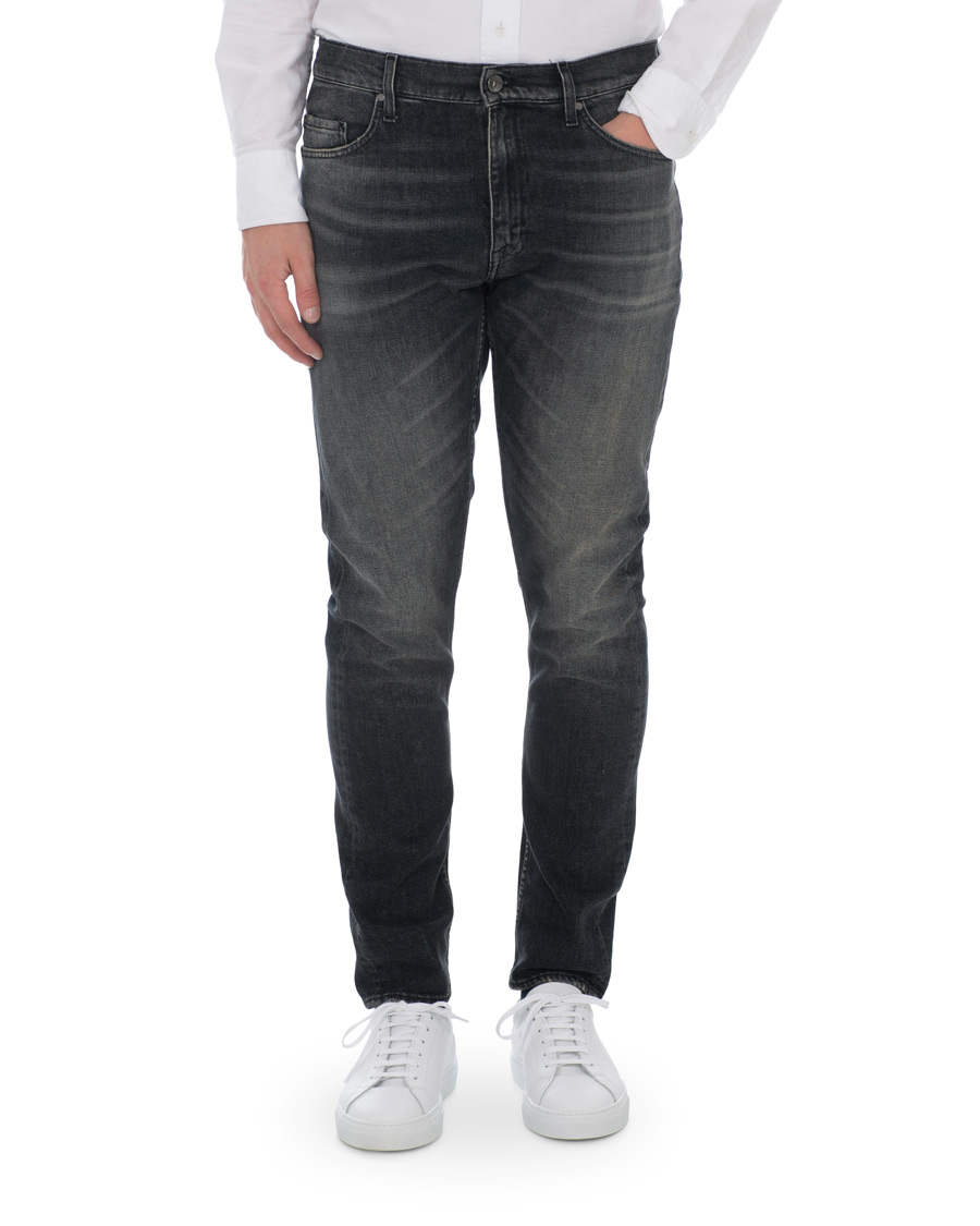 Homme | Jeans | Tiger of Sweden Jeans | Pistolero Nigther Stretch Jeans Black Washed