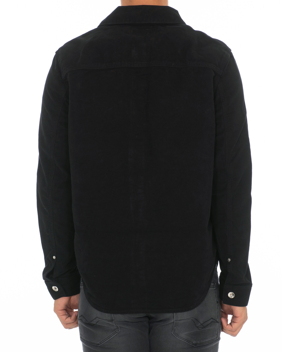 Homme | Manteaux Et Vestes | Tiger of Sweden Jeans | Get Moleskin Denim Jacket Black
