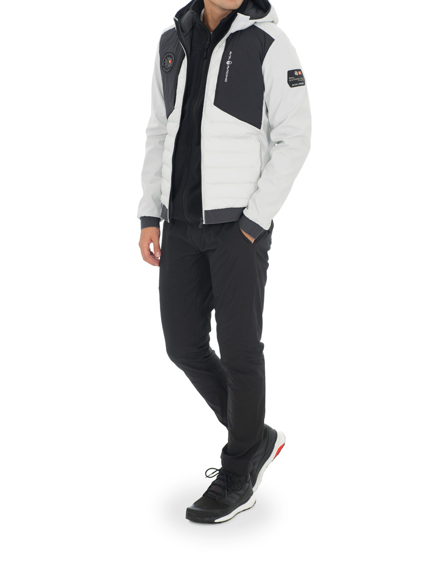 Homme | Manteaux Et Vestes | Sail Racing | Antarctica Hybrid Hooded Jacket White