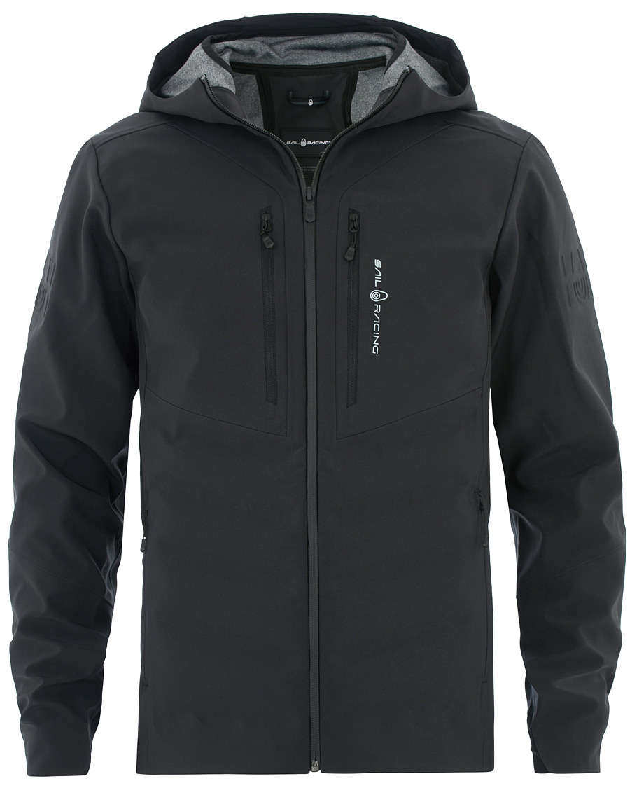 Heren | Jassen | Sail Racing | Fusion Hybrid Hooded Jacket Carbon