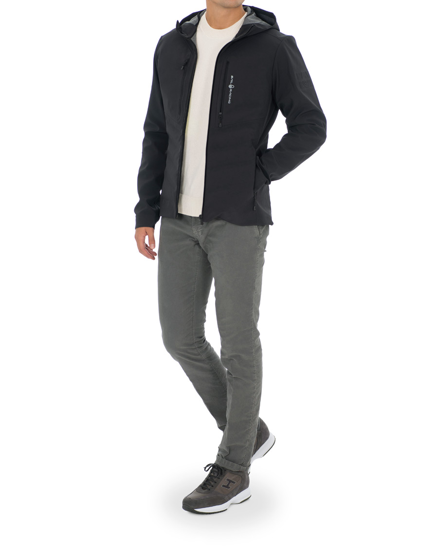 Heren | Jassen | Sail Racing | Fusion Hybrid Hooded Jacket Carbon