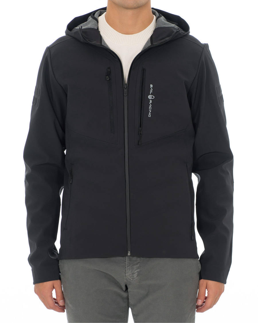 Heren | Jassen | Sail Racing | Fusion Hybrid Hooded Jacket Carbon