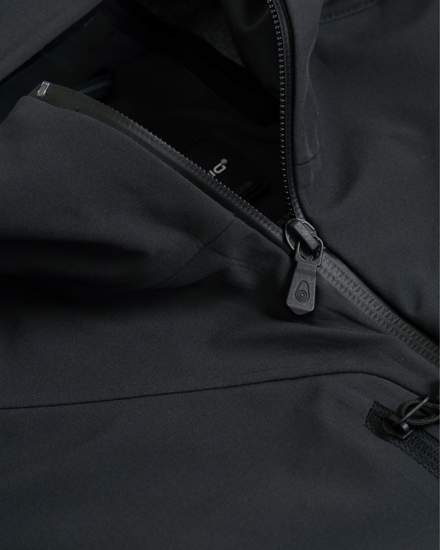 Heren | Jassen | Sail Racing | Fusion Hybrid Hooded Jacket Carbon
